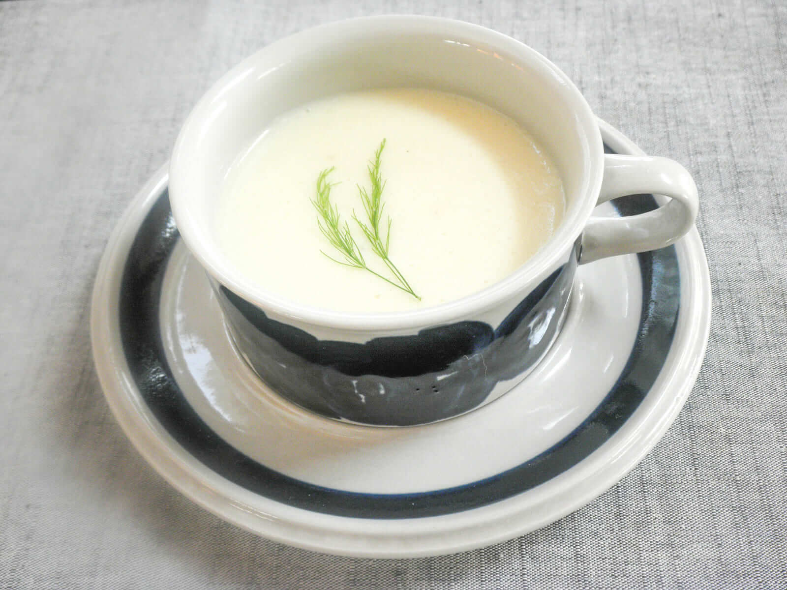 豆乳とじゃがいものポタージュ風