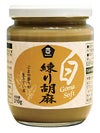 皮を剥かずにすりつぶしたから、白ごまの香りが生きている【ムソー 練り胡麻・白】
