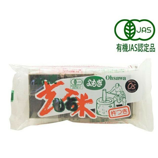 オーサワの活性発芽玄米餅 6個入（300g）115kcal/1個 | 自然食品通販店