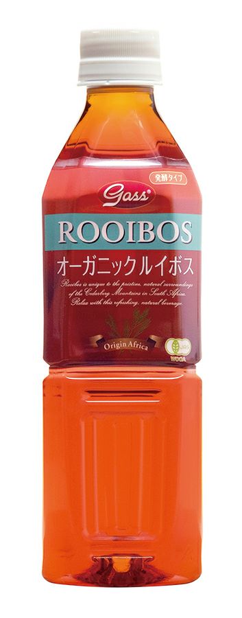 【有機ルイボス茶（ペットボトル） 500ml】 オーサワジャパンの飲料