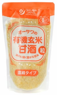 【オーサワの有機玄米甘酒（粒）】 オーサワジャパンの飲料