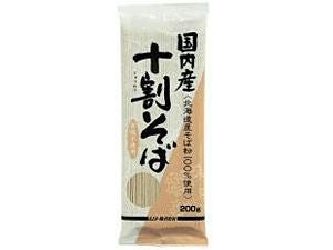 国内産・十割そば（ムソー・200g）