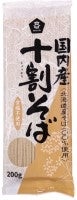 国内産・十割そば（ムソー・200g）