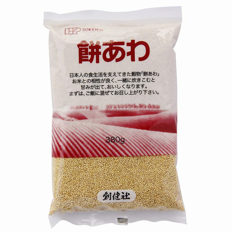 餅あわ 380g（創健社）
