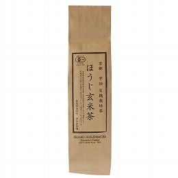 童仙房茶舗 有機ほうじ玄米茶 150g