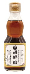 【ムソー 圧縮一番しぼり 胡麻油 165g（卓上用）】圧搾一番しぼりの胡麻油