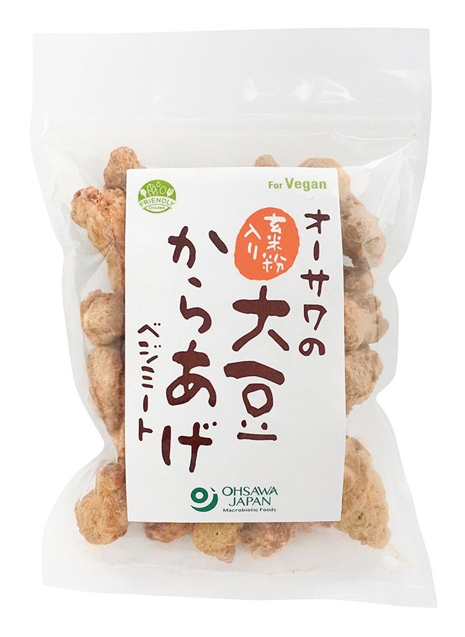 オーサワの玄米粉入り大豆からあげ(ベジミート)