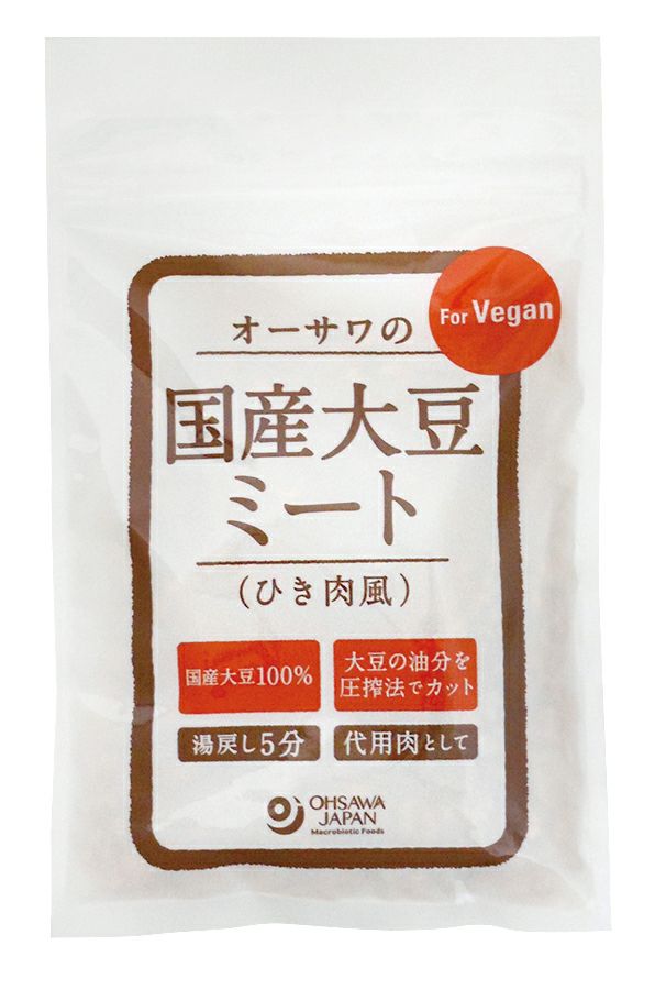 オーサワの国内産大豆ミート(ひき肉風)