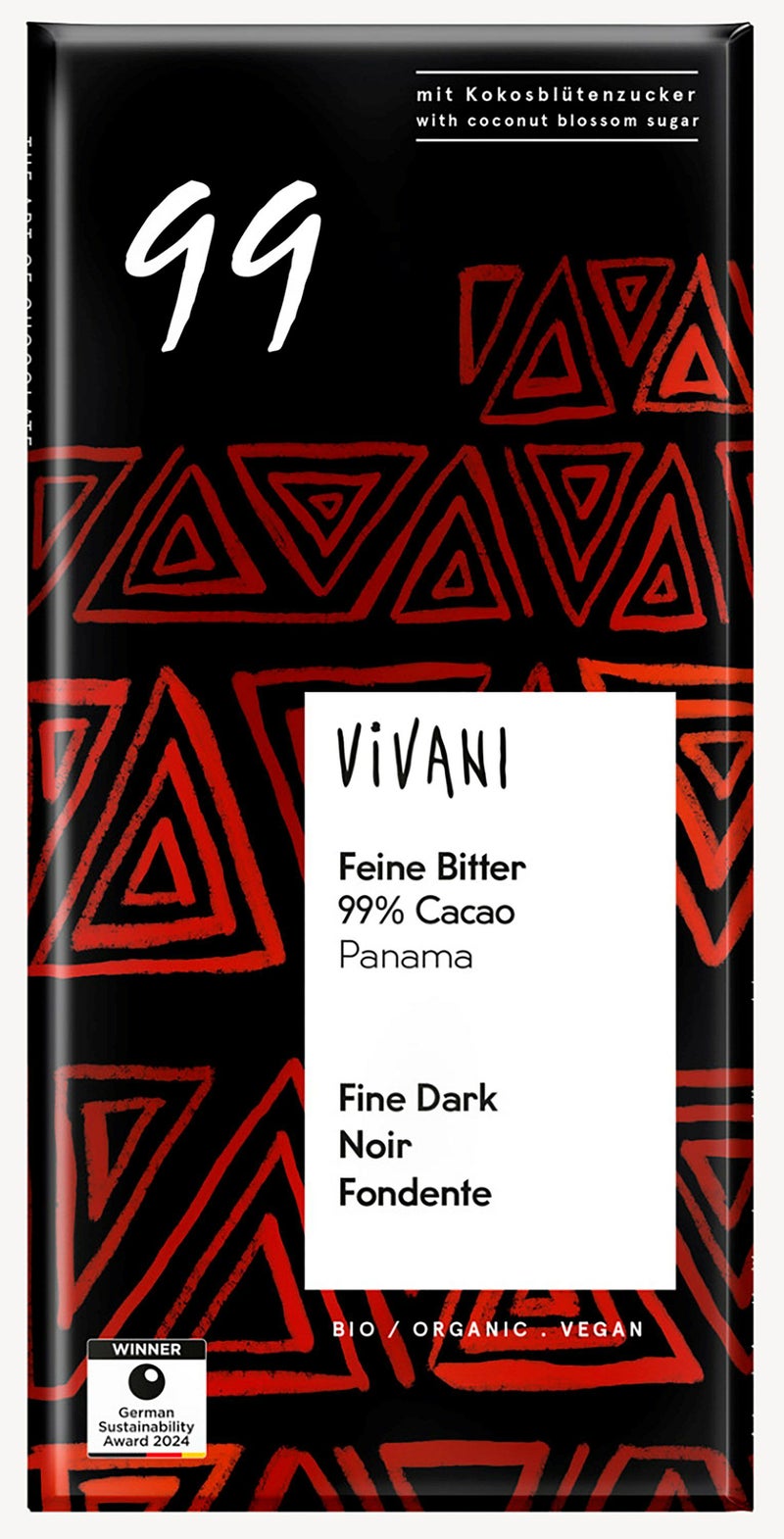 ViVANI　オーガニック エキストラダークチョコレート ９９％